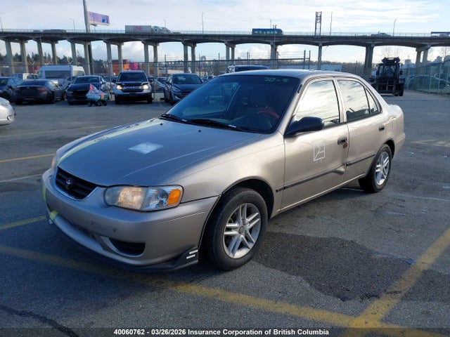 40060762 :رقم المزاد ، 2T1BR12E81C829306 vin ، 2001 Toyota Corolla Ce/le/s مزاد بيع