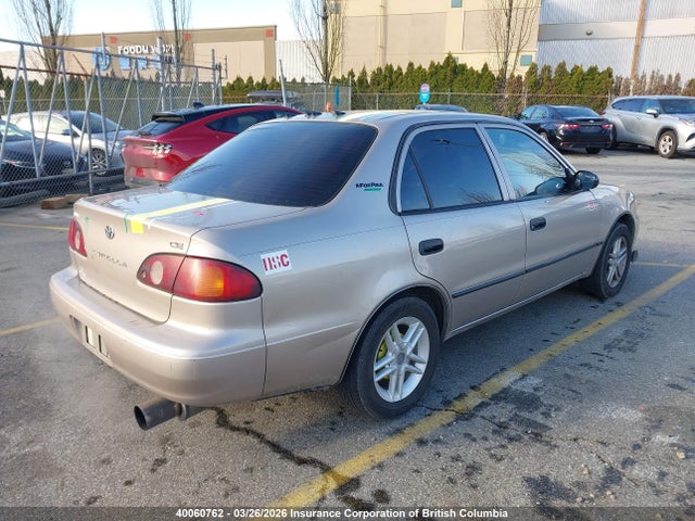 40060762 :رقم المزاد ، 2T1BR12E81C829306 vin ، 2001 Toyota Corolla Ce/le/s مزاد بيع