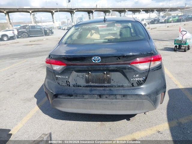2023 Toyota Corolla Le/se/night Shade მანქანა იყიდება აუქციონზე, vin: JTDBDMHE7PJ002272, აუქციონის ნომერი: 40060784