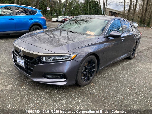 2019 Honda Accord Sport მანქანა იყიდება აუქციონზე, vin: 1HGCV2F31KA801546, აუქციონის ნომერი: 40060790