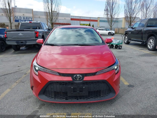 40060801 :رقم المزاد ، 5YFBPRBE3LP134691 vin ، 2020 Toyota Corolla Le مزاد بيع