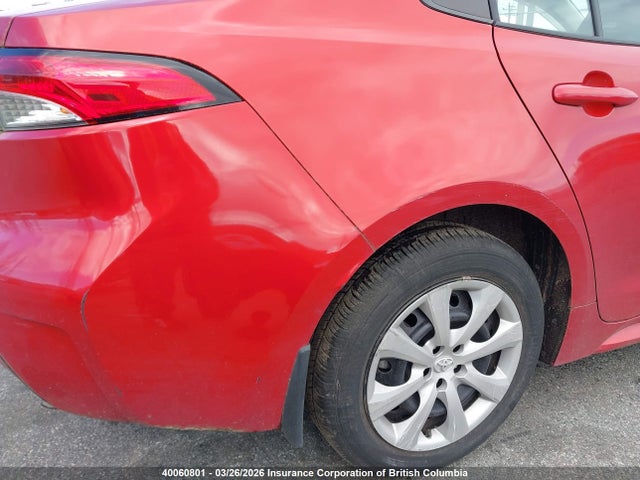 40060801 :رقم المزاد ، 5YFBPRBE3LP134691 vin ، 2020 Toyota Corolla Le مزاد بيع