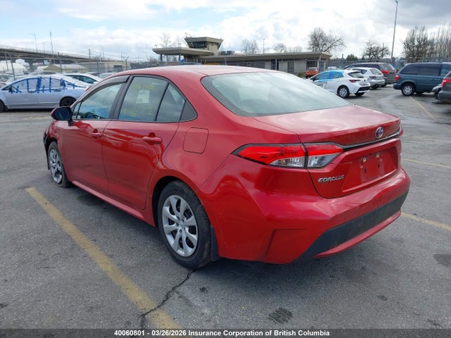 40060801 :رقم المزاد ، 5YFBPRBE3LP134691 vin ، 2020 Toyota Corolla Le مزاد بيع