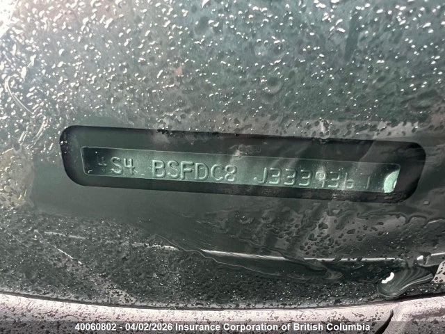 40060802 :رقم المزاد ، 4S4BSFDC8J3339367 vin ، 2018 Subaru Outback 3.6r Premium مزاد بيع