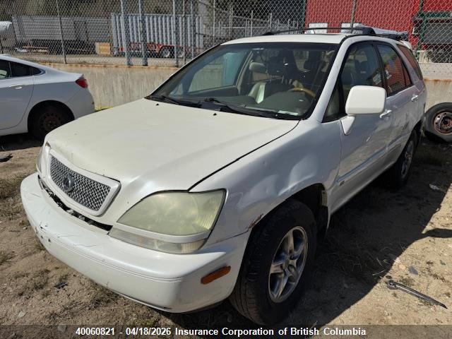 Aukcja sprzedaży 2003 Lexus Rx 300, vin: JTJHF10U130298053, numer aukcji: 40060821