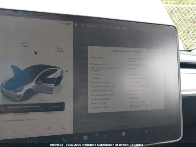 Продажа на аукционе авто 2022 Tesla Model 3, vin: 5YJ3E1EA2NF332861, номер лота: 40060838