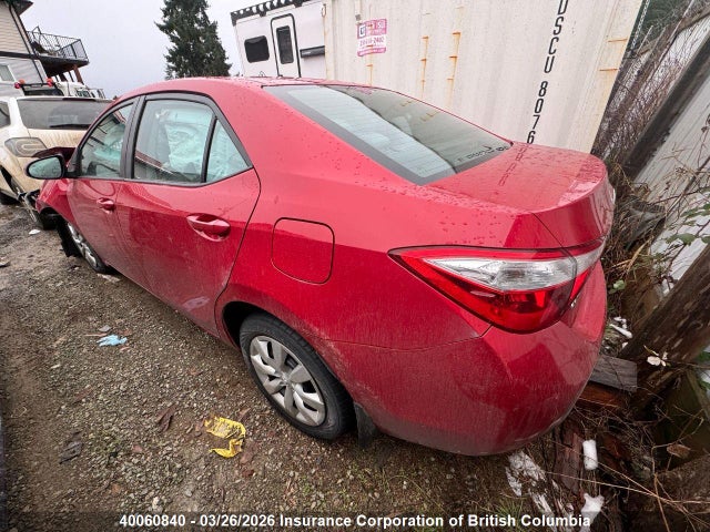 Aukcja sprzedaży 2015 Toyota Corolla L/le/le Pls/prm/s/s Pls, vin: 2T1BURHE8FC285370, numer aukcji: 40060840