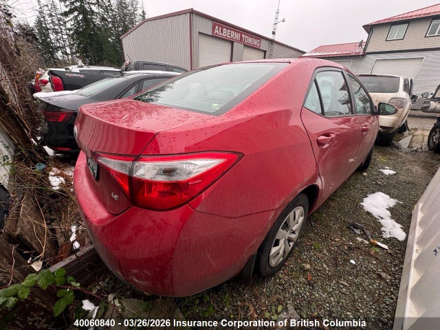 Aukcja sprzedaży 2015 Toyota Corolla L/le/le Pls/prm/s/s Pls, vin: 2T1BURHE8FC285370, numer aukcji: 40060840
