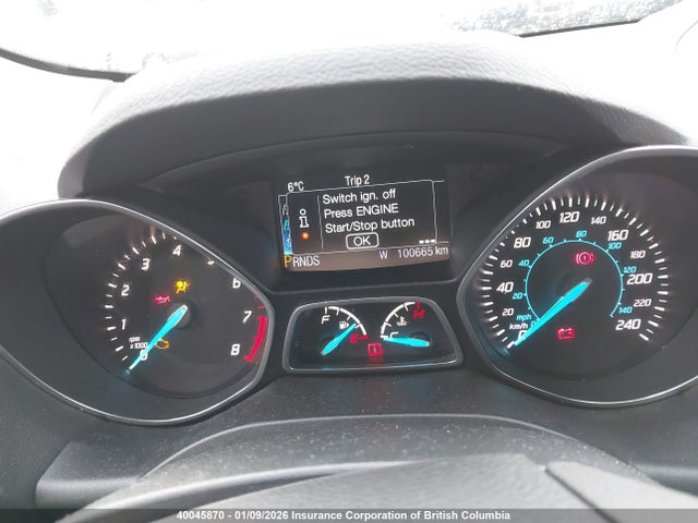 40045870 :رقم المزاد ، 1FMCU9H94DUC27307 vin ، 2013 Ford Escape Sel مزاد بيع