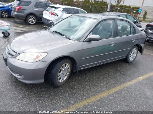 Продаж на аукціоні авто 2005 Honda Civic, vin: 2HGES15625H047909, номер лоту: 40060847