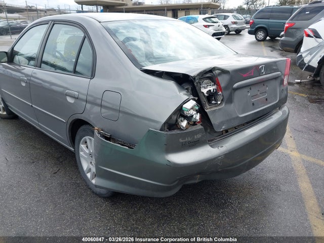 Продаж на аукціоні авто 2005 Honda Civic, vin: 2HGES15625H047909, номер лоту: 40060847