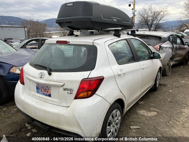 2015 Toyota Yaris მანქანა იყიდება აუქციონზე, vin: VNKKTUD36FA043117, აუქციონის ნომერი: 40060848