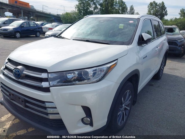 2017 Toyota Highlander Hybrid/xle მანქანა იყიდება აუქციონზე, vin: 5TDJGRFH3HS035528, აუქციონის ნომერი: 40060850