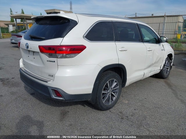 2017 Toyota Highlander Hybrid/xle მანქანა იყიდება აუქციონზე, vin: 5TDJGRFH3HS035528, აუქციონის ნომერი: 40060850
