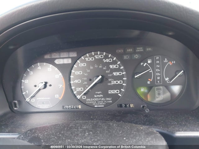 40060851 :رقم المزاد ، JHMCB7676NC802559 vin ، 1992 Honda Accord Ex/ex-r مزاد بيع