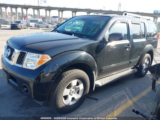 2005 Nissan Pathfinder Le/se/xe მანქანა იყიდება აუქციონზე, vin: 5N1AR18WX5C766795, აუქციონის ნომერი: 40060855