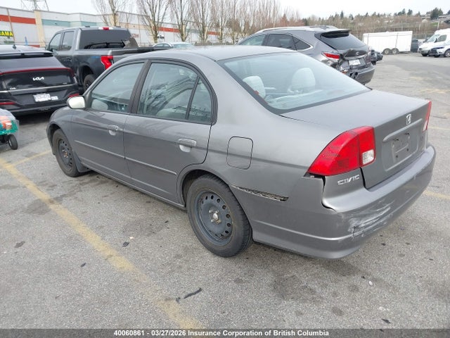 Aukcja sprzedaży 2005 Honda Civic, vin: 2HGES16615H038990, numer aukcji: 40060861