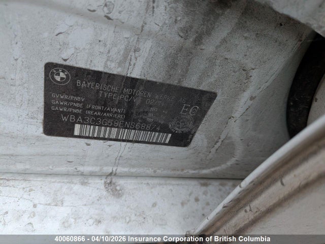 WBA3C3G58ENS68874 BMW 320i