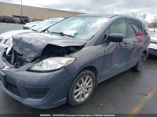 2010 Mazda 5 მანქანა იყიდება აუქციონზე, vin: JM1CR2W31A0384940, აუქციონის ნომერი: 40059604