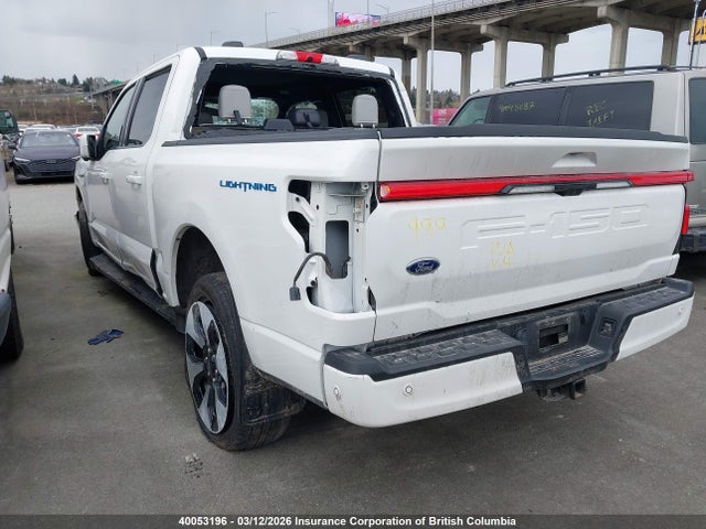 Aukcja sprzedaży 2022 Ford F150 Lightning Pro/lightning Xlt/lightning Lariat/lightning Platinum, vin: 1FT6W1EV3NWG08960, numer aukcji: 40053196