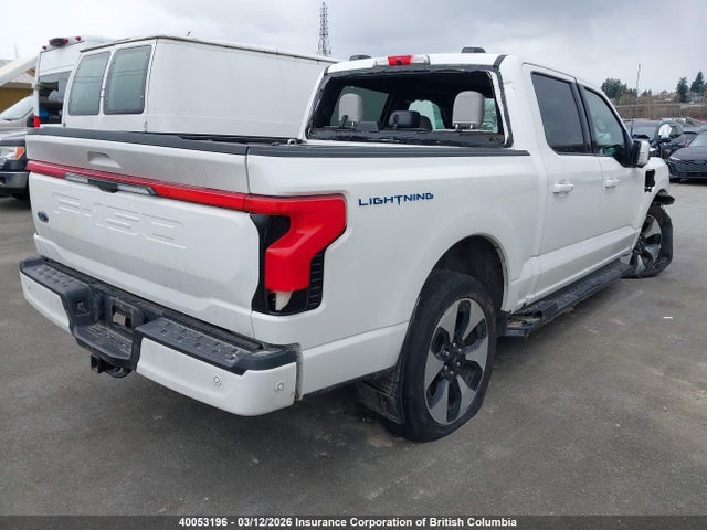 Aukcja sprzedaży 2022 Ford F150 Lightning Pro/lightning Xlt/lightning Lariat/lightning Platinum, vin: 1FT6W1EV3NWG08960, numer aukcji: 40053196