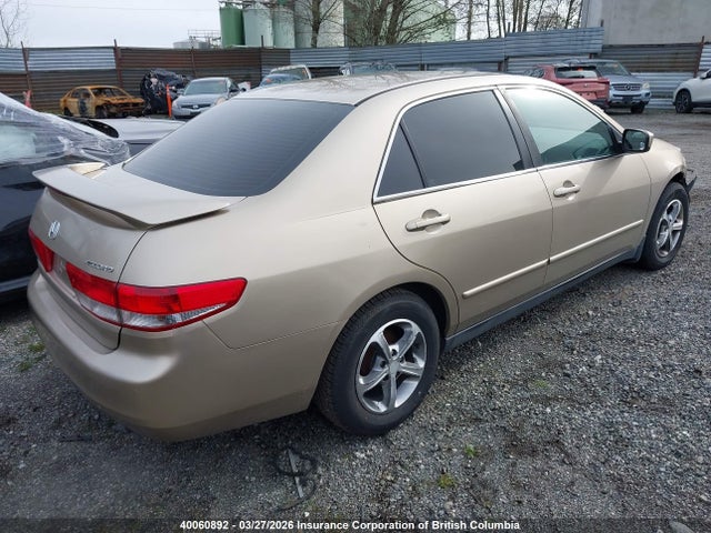 2004 Honda Accord Lx-g მანქანა იყიდება აუქციონზე, vin: 1HGCM564X4A810150, აუქციონის ნომერი: 40060892