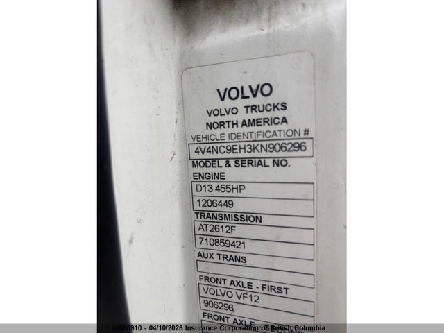 Volvo Vn L 2019 4V4NC9EH3KN906296 Image 6