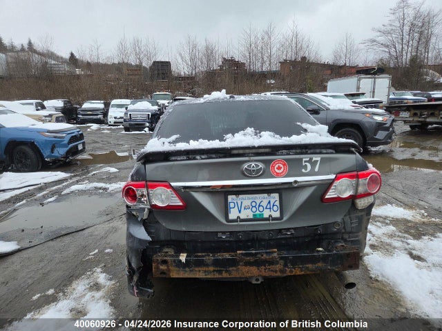2011 Toyota Corolla Xrs მანქანა იყიდება აუქციონზე, vin: 2T1BE4EE0BC046877, აუქციონის ნომერი: 40060926