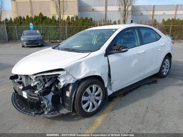 40060950 :رقم المزاد ، 2T1BURHE2GC518435 vin ، 2016 Toyota Corolla S مزاد بيع