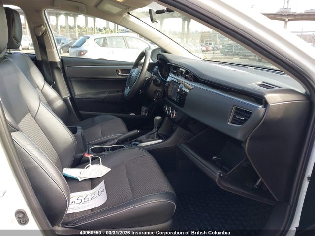 40060950 :رقم المزاد ، 2T1BURHE2GC518435 vin ، 2016 Toyota Corolla S مزاد بيع