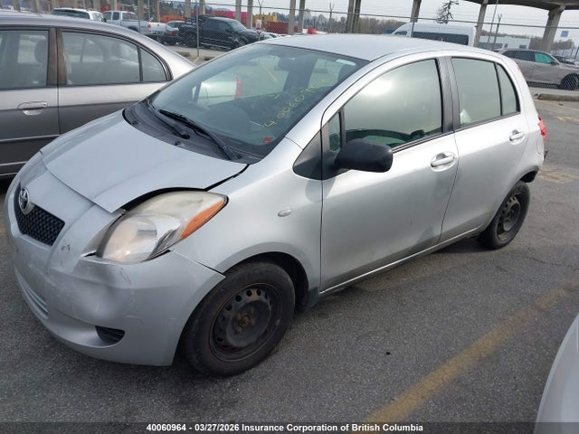 40060964 :رقم المزاد ، JTDKT923275108869 vin ، 2007 Toyota Yaris مزاد بيع