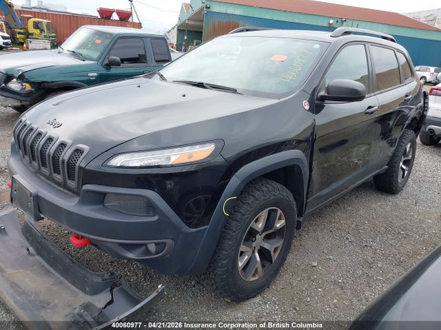 40060977 :رقم المزاد ، 1C4PJMBS3FW509233 vin ، 2015 Jeep Cherokee Trailhawk مزاد بيع
