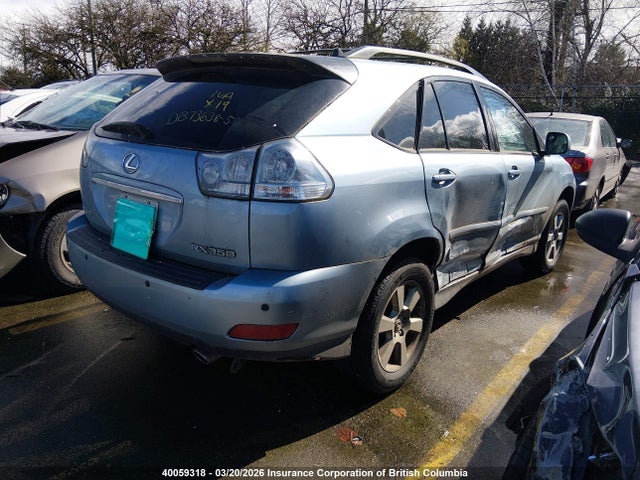 40059318 :رقم المزاد ، 2T2HK31U57C012480 vin ، 2007 Lexus Rx 350 مزاد بيع
