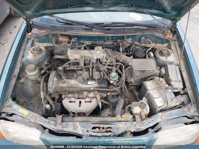 40060999 :رقم المزاد ، JT2BC53L6T0120773 vin ، 1996 Toyota Tercel Dx مزاد بيع