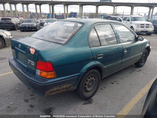 40060999 :رقم المزاد ، JT2BC53L6T0120773 vin ، 1996 Toyota Tercel Dx مزاد بيع