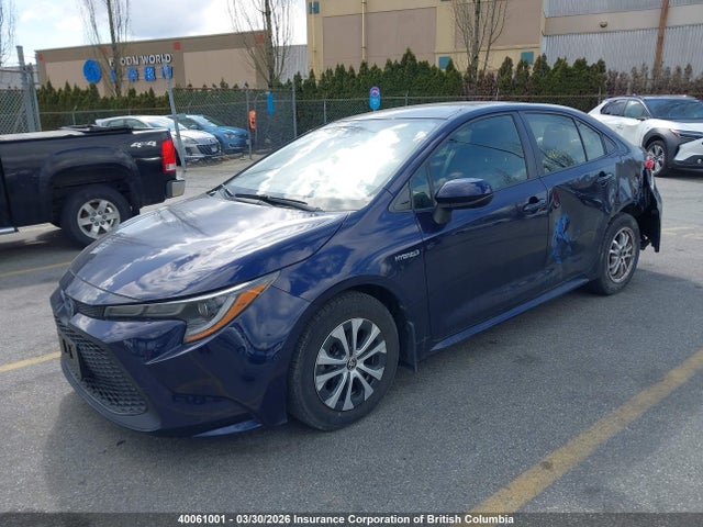 Aukcja sprzedaży 2020 Toyota Corolla Hybrid, vin: JTDBBRBE6LJ005802, numer aukcji: 40061001