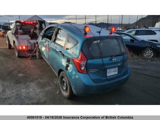 2016 Nissan Versa მანქანა იყიდება აუქციონზე, vin: 3N1CE2CP1GL375933, აუქციონის ნომერი: 40061018