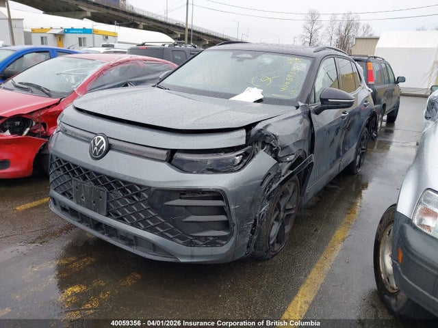 2026 Volkswagen Tiguan Se R-line Black მანქანა იყიდება აუქციონზე, vin: 3VVGR7RM8TM001046, აუქციონის ნომერი: 40059356