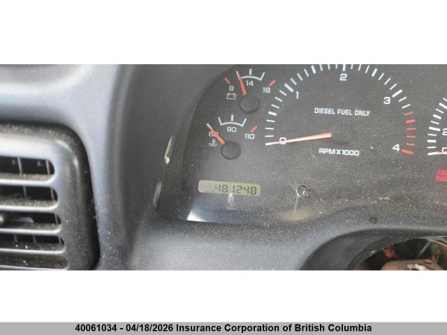 40061034 :رقم المزاد ، 1B7KF2367WJ200993 vin ، 1998 Dodge Ram 2500 مزاد بيع