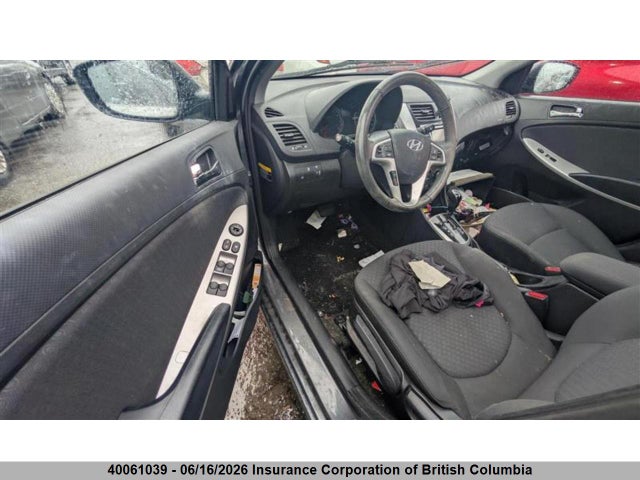 2012 Hyundai Accent Gls/gs/se მანქანა იყიდება აუქციონზე, vin: KMHCU5AE6CU057739, აუქციონის ნომერი: 40061039
