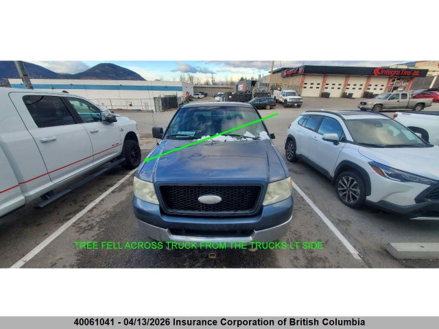 2005 Ford F150 მანქანა იყიდება აუქციონზე, vin: 1FTRX14WX5NB80203, აუქციონის ნომერი: 40061041
