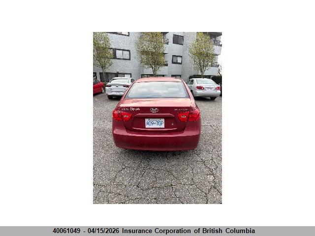 Aukcja sprzedaży 2009 Hyundai Elantra Gls/se, vin: KMHDU45D09U764117, numer aukcji: 40061049