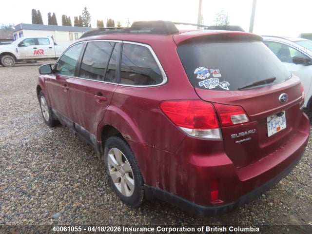 Aukcja sprzedaży 2011 Subaru Outback 2.5i Premium, vin: 4S4BRGBCXB3310376, numer aukcji: 40061055
