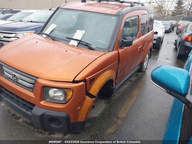 40055867 :رقم المزاد ، 5J6YH28748L800801 vin ، 2008 Honda Element Ex مزاد بيع