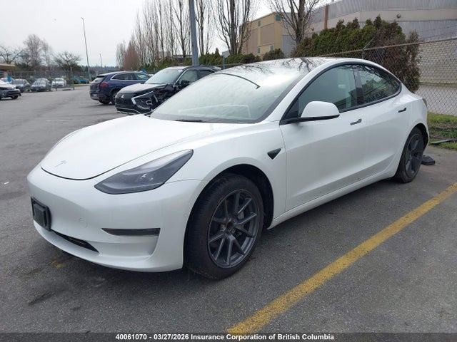 Продажа на аукционе авто 2022 Tesla Model 3, vin: 5YJ3E1EA0NF193331, номер лота: 40061070