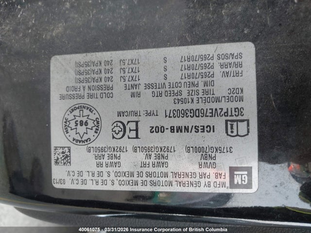 Aukcja sprzedaży 2013 Gmc Sierra K1500 Sle, vin: 3GTP2VE76DG360371, numer aukcji: 40061075