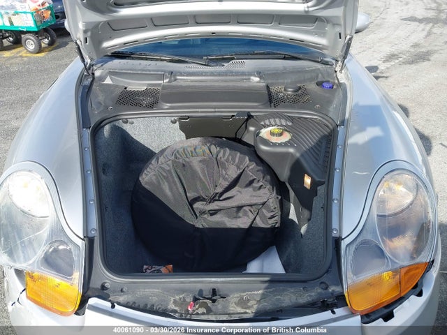 2000 Porsche Boxster მანქანა იყიდება აუქციონზე, vin: WP0CA2984YU625536, აუქციონის ნომერი: 40061090
