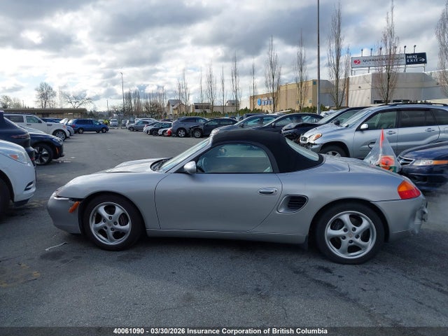 2000 Porsche Boxster მანქანა იყიდება აუქციონზე, vin: WP0CA2984YU625536, აუქციონის ნომერი: 40061090