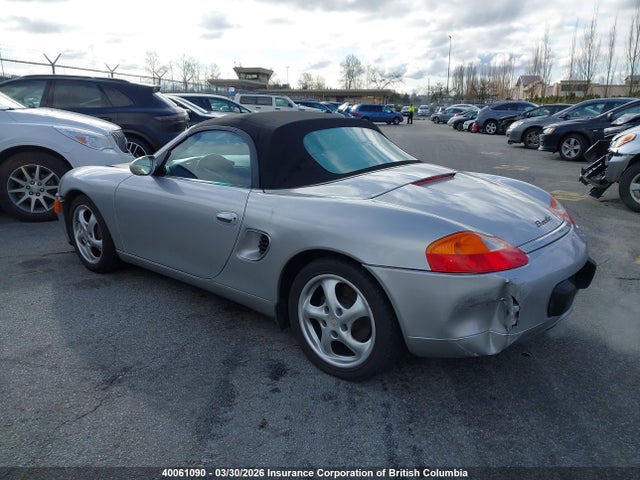 2000 Porsche Boxster მანქანა იყიდება აუქციონზე, vin: WP0CA2984YU625536, აუქციონის ნომერი: 40061090