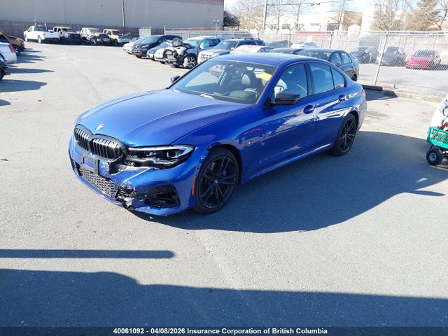 40061092 :رقم المزاد ، WBA5P9C0XNFM03373 vin ، 2022 Bmw 330e مزاد بيع
